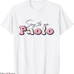 Paolo Nutini T-Shirt Sing To Me Paolo T-Shirt Music