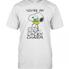Peanuts St. Patrick’S Snoopy Lucky Charm Clover T-Shirt