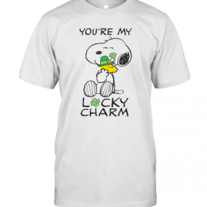 Peanuts St. Patrick’S Snoopy Lucky Charm Clover T-Shirt