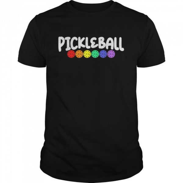 Pickleball Paddle Sports Player Retro Vintage Shirt