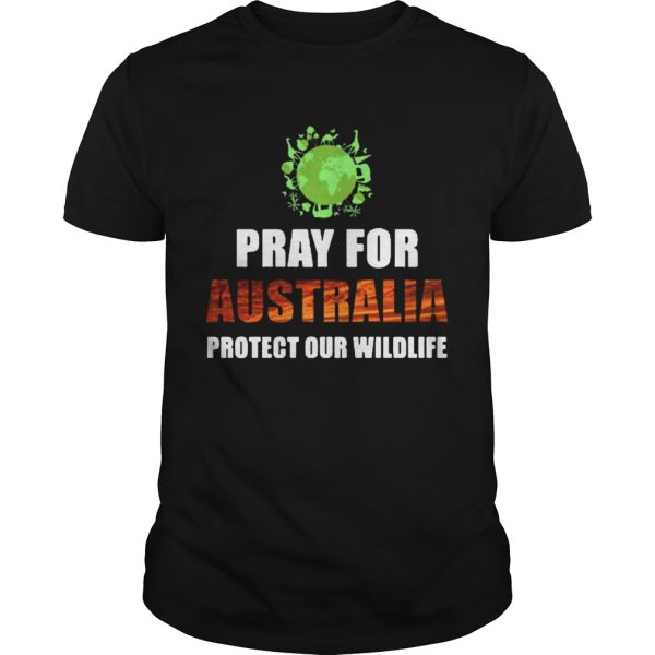 Pray For Australia Protect Our Wildlife shirt