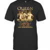 Queen 50Nd Anniversary 1970 2020 Thank You For The Memories Signatures T-Shirt
