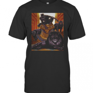 RIP Black Panther Black Lion T-Shirt