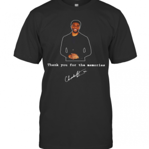 RIP Black Panther Thank You For The Memories Signature T-Shirt
