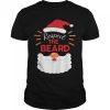 Respect The Beard Santa Claus Face Merry Christmas Xmas Day T-Shirt