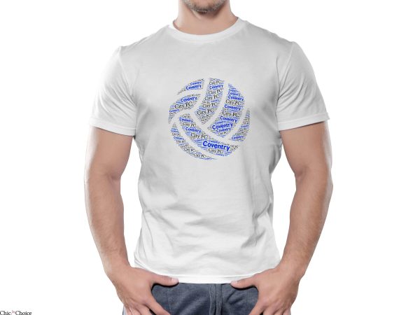 Retro Coventry City T-Shirt Brand New Bespok Football FC