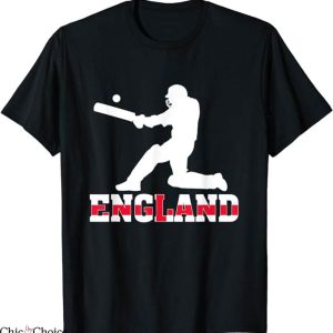 Retro England Cricket T-Shirt 2023 British Cricket T-Shirt