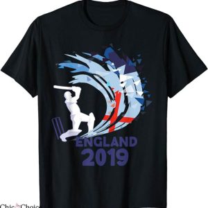 Retro England Cricket T-Shirt Cricket England 2019 T-Shirt