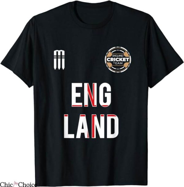Retro England Cricket T-Shirt Gift National Fans Cricket NFL