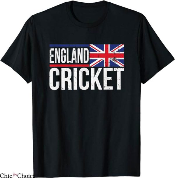 Retro England Cricket T-Shirt Match Tournament UK TShirt NFL