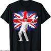 Retro England Cricket T-Shirt National Fans Lover TShirt NFL