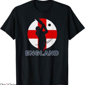 Retro England Cricket T-Shirt Pro Cricket Team T-Shirt NFL