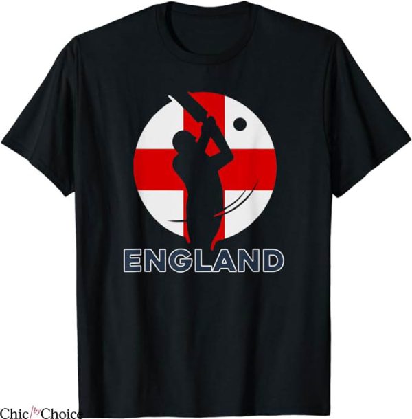 Retro England Cricket T-Shirt Pro Cricket Team T-Shirt NFL