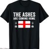 Retro England Cricket T-Shirt The Ashes Are Coming Home NFL