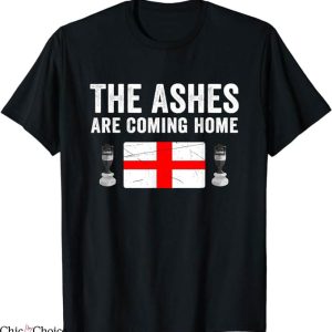 Retro England Cricket T-Shirt The Ashes Are Coming Home NFL