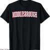 Retro Middlesbrough T-Shirt Uk England Sports Soccer