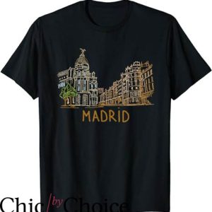 Retro Real Madrid T-shirt Marid City T-shirt