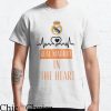 Retro Real Madrid T-shirt Real Madrid In The Heart T-shirt
