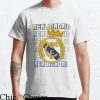 Retro Real Madrid T-shirt Real Madrid Repeat Text T-shirt