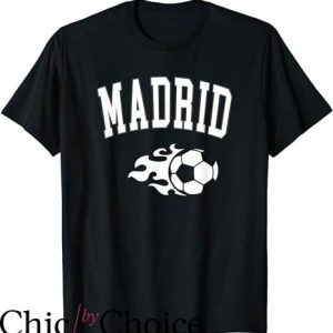 Retro Real Madrid T-shirt Retro Marid City European Soccer T-shirt