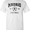 Retro Real Madrid T-shirt World Soccer Retro Club T-shirt