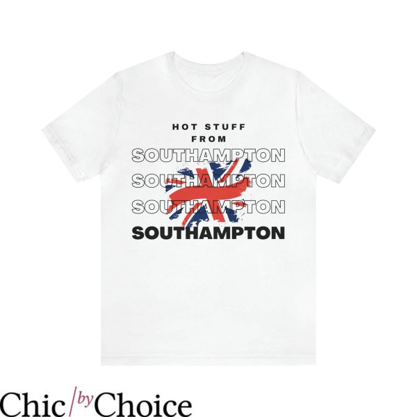 Retro Southampton T-Shirt Birthday Union Jack British