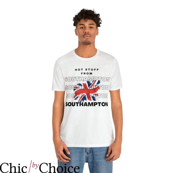 Retro Southampton T-Shirt Birthday Union Jack British