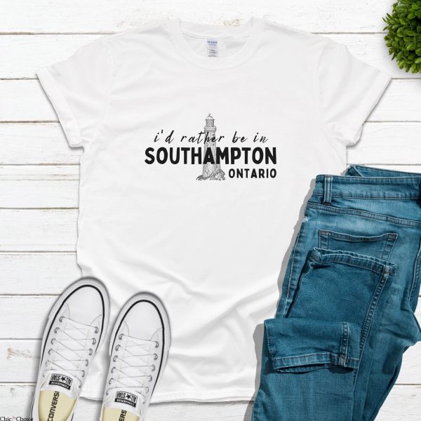 Retro Southampton T-Shirt I’d Rather Be In Ontario