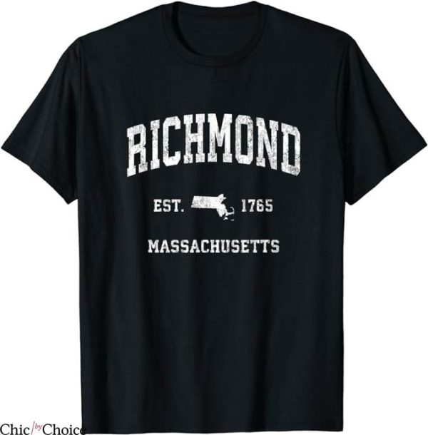 Richmond Afc T-Shirt Massachusetts MA Vintage Sports NFL