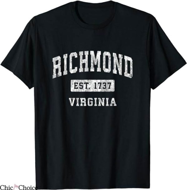 Richmond Afc T-Shirt Vintage Established Sports T-Shirt NFL