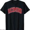Richmond Afc T-Shirt Virginia VA Red Text T-Shirt NFL