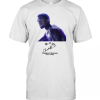 Rip Chadwick Boseman Black Panther 1977 2020 Signature T-Shirt