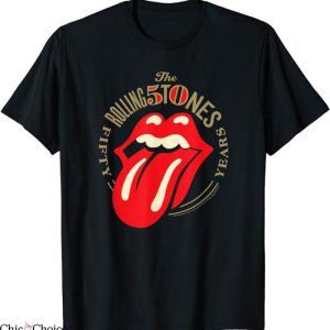 Rolling Stones T-Shirt 50 Years Tongue T-Shirt Trending