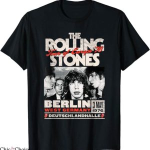 Rolling Stones T-Shirt Berlin 76 West Germany Shirt Trending