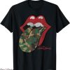 Rolling Stones T-Shirt Camo Tongue T-Shirt Trending