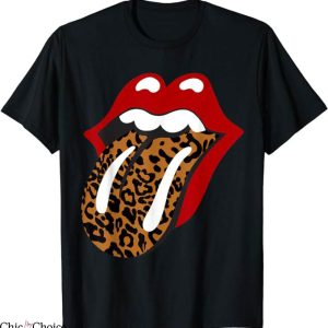 Rolling Stones T-Shirt Classic Leopard Tongue Shirt Trending