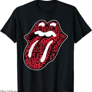 Rolling Stones T-Shirt Leopard Tongue T-Shirt Trending