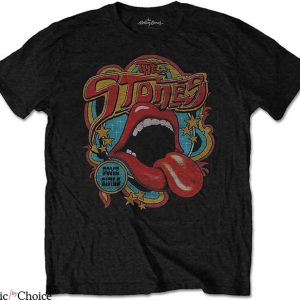 Rolling Stones T-Shirt Retro 70s Vibe Vintage Shirt Trending