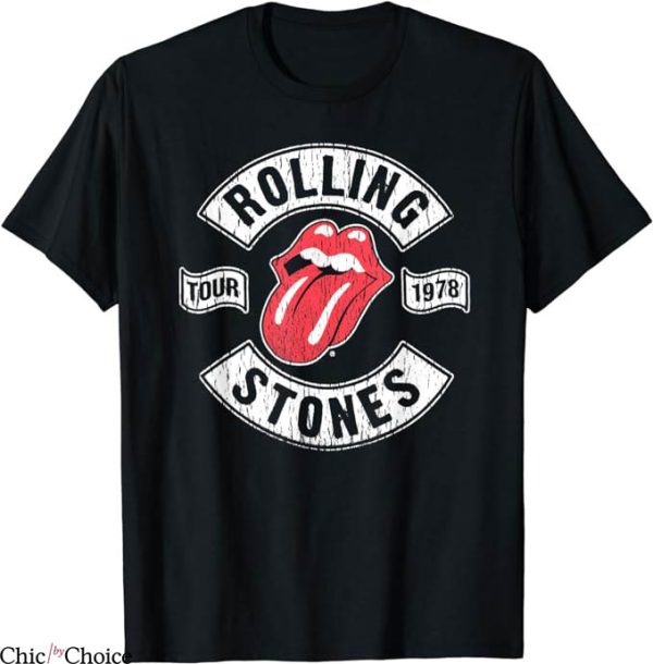 Rolling Stones T-Shirt Tour 1978 T-Shirt Trending