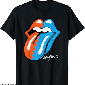 Rolling Stones T-Shirt Zig Zag 89 Tongue T-Shirt Trending