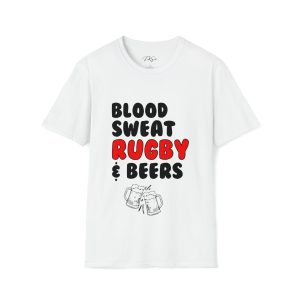 Rugby Tour T-Shirt Blood Sweat And Beers World Cup France