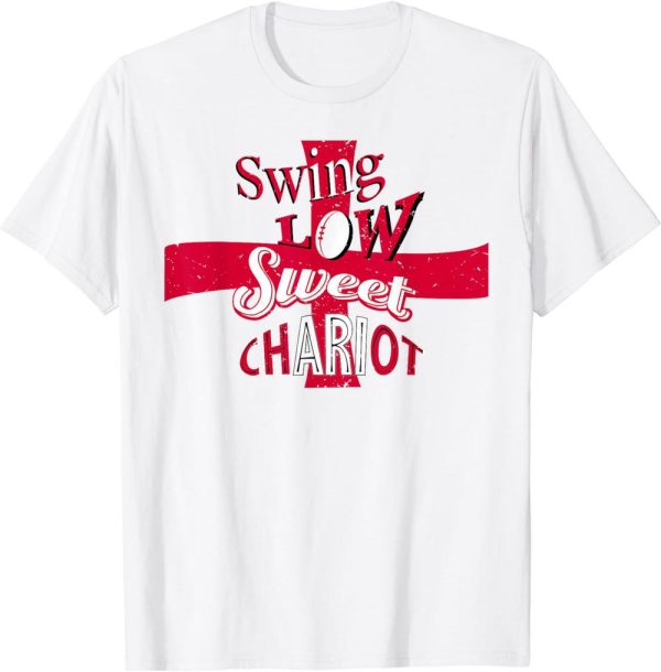 Rugby Tour T-Shirt English Fan Sweet Chariot Fan Gifts