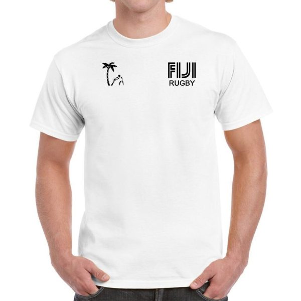 Rugby Tour T-Shirt Fiji Flying Fijian World Bula France Cup