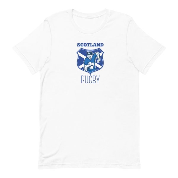 Rugby Tour T-Shirt Scotland Player Team Vintage