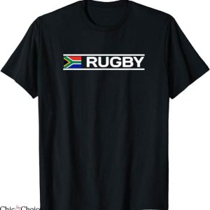 Rugby World Cup T-Shirt South Africa Flag Rugby Tee Trending