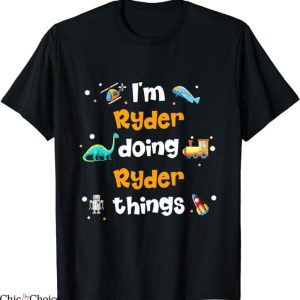 Ryder Cup 2023 T-Shirt Im Ryder Doing Ryder Things Funny Tee