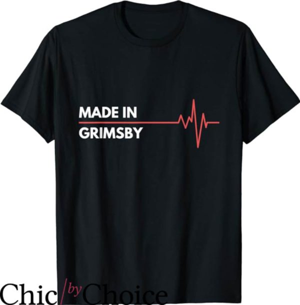 Grimsby Town T-shirt Made in Grimsby England Place Of Birth Hometown