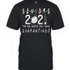 Senior class of 2021 graduation quarantine face mask shirt