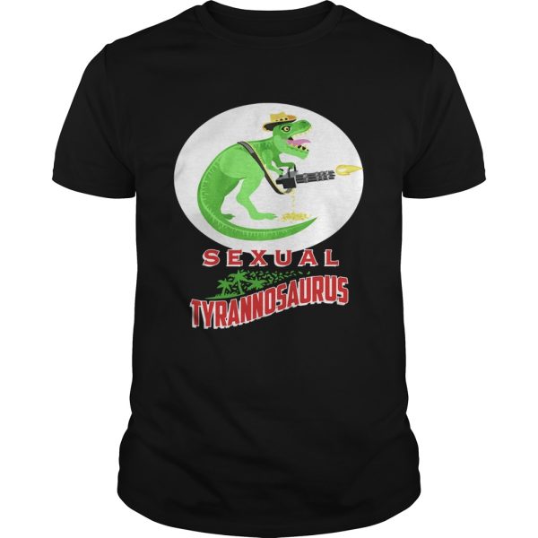 Sexual Tyrannosaurus Logo Predator shirt