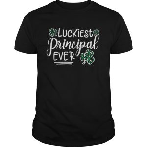 Shamrock luckiest principal ever shirt